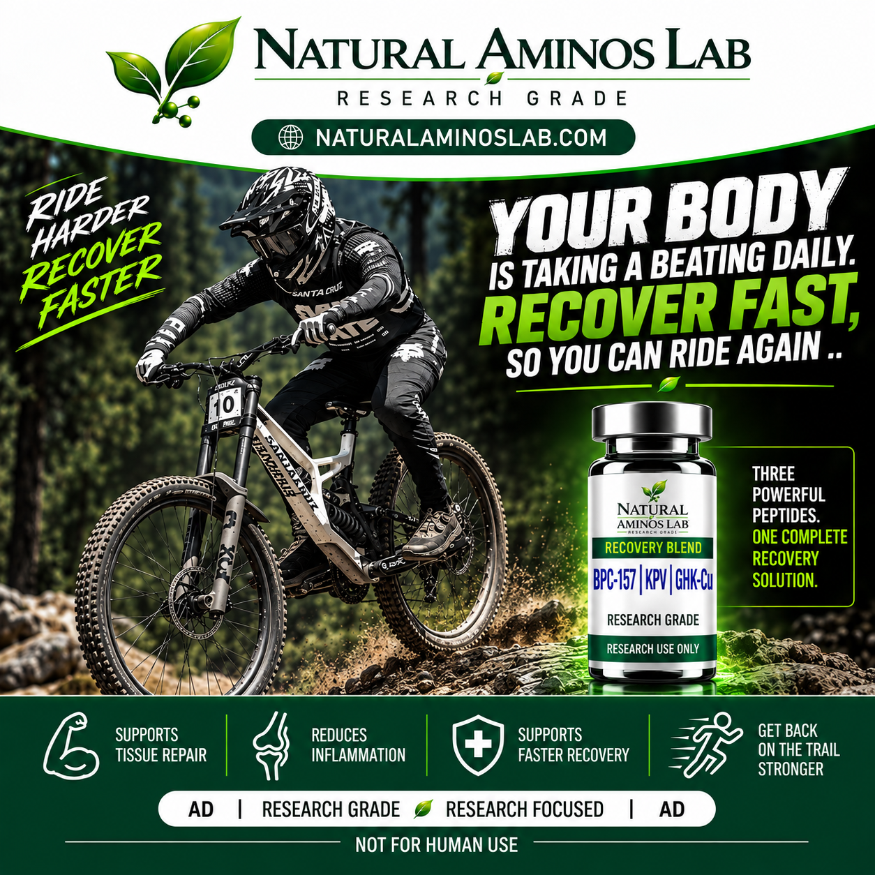 Natural Aminos Lab advertisement 1 of 6